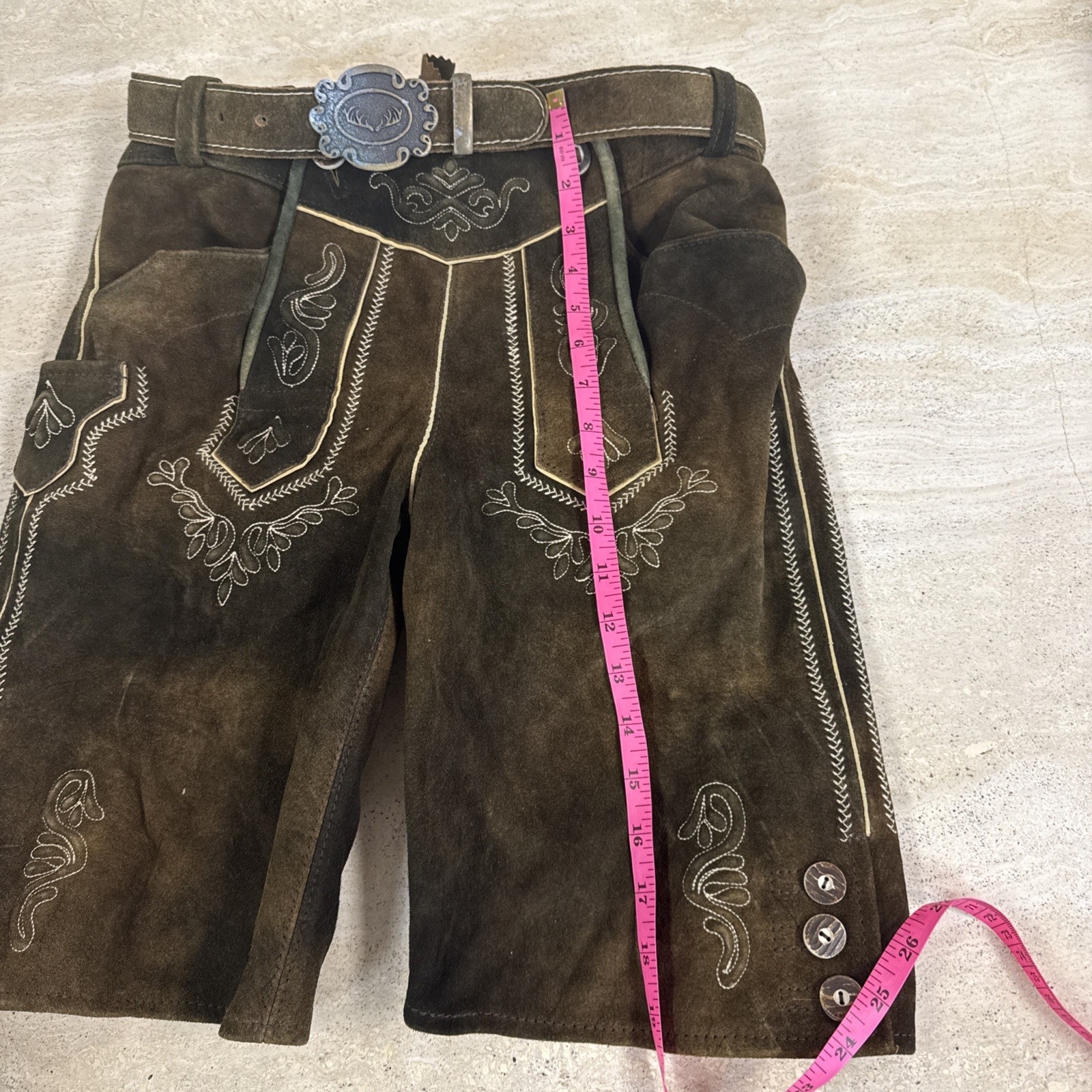 Trachten Oktoberfest Branded – Authentic German Lederhosen Bundhosen USA 44