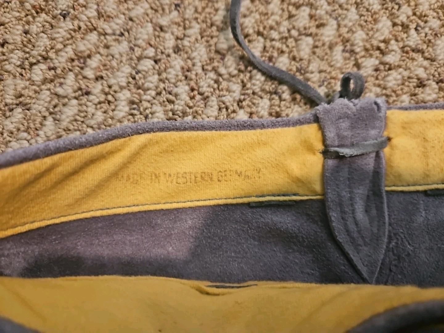 Vintage German Lederhosen Suede Leather Bavarian Boy Mens Shorts Octoberfest