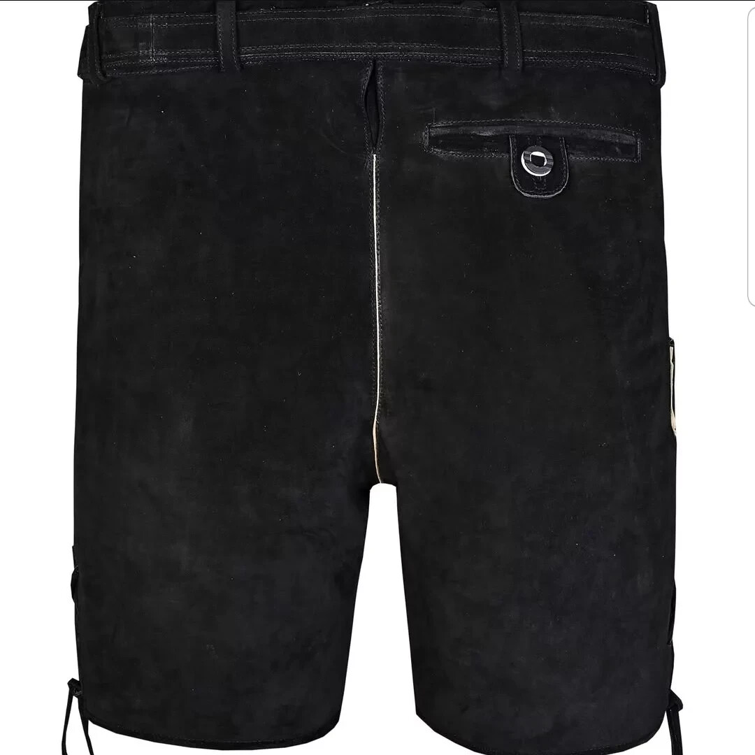Oktoberfest Outfit Men Bavarian Leather Shorts Schut Traditional Men Lederhosen