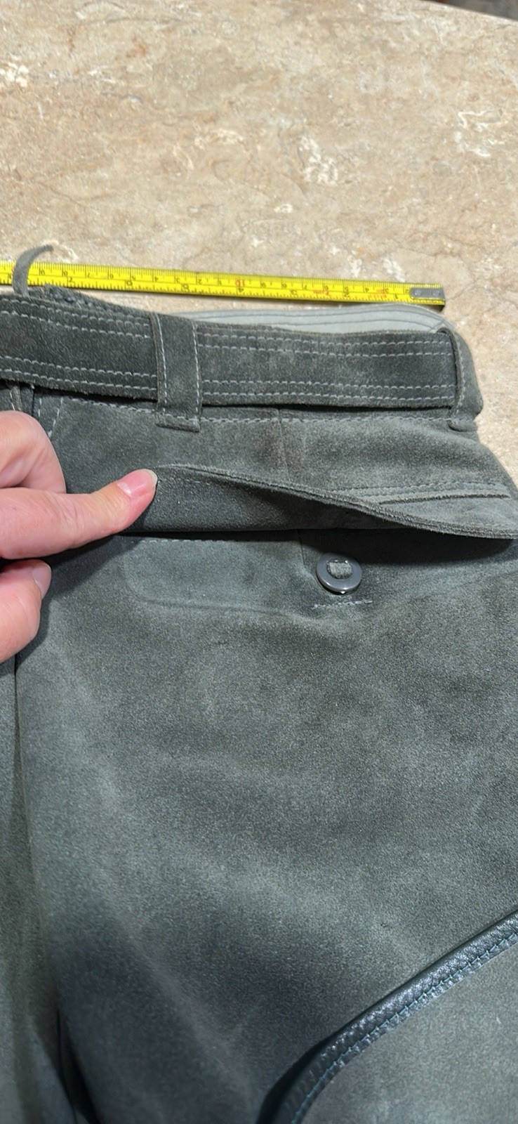 Vintage Youth Leather Trachten Shorts: Bavarian Oktoberfest!