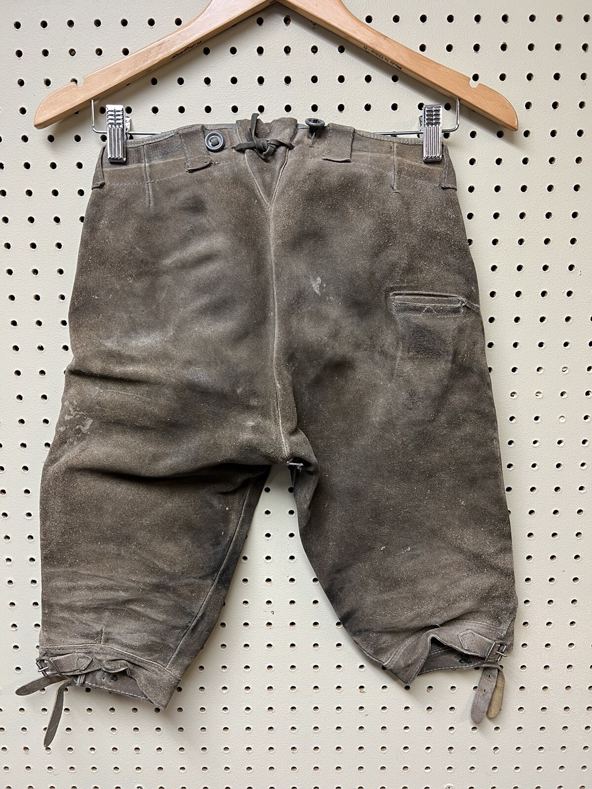 Vintage Kids Lederhosen pants Shorts Oktoberfest 24” Waist