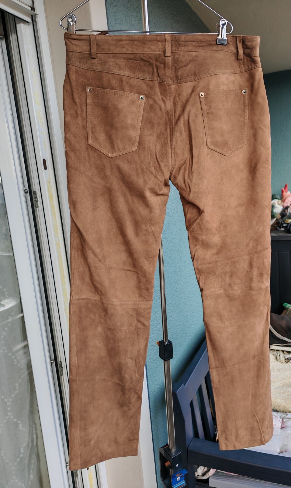 Reitmayer Mens Leather Trousers 48-50 Goat Suede