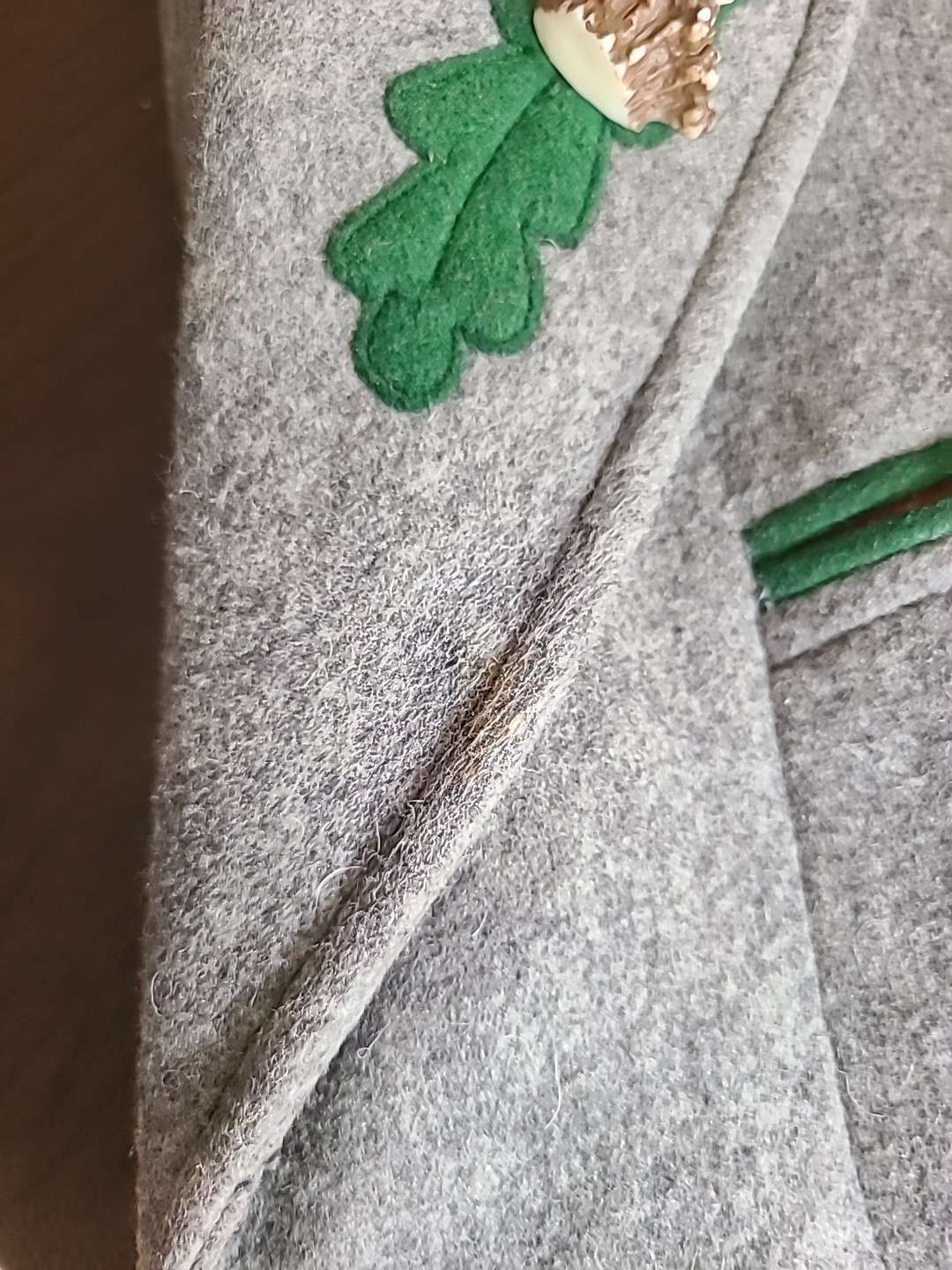 Vintage 1950s Germany Lederhosen & Wool Loden Jacket