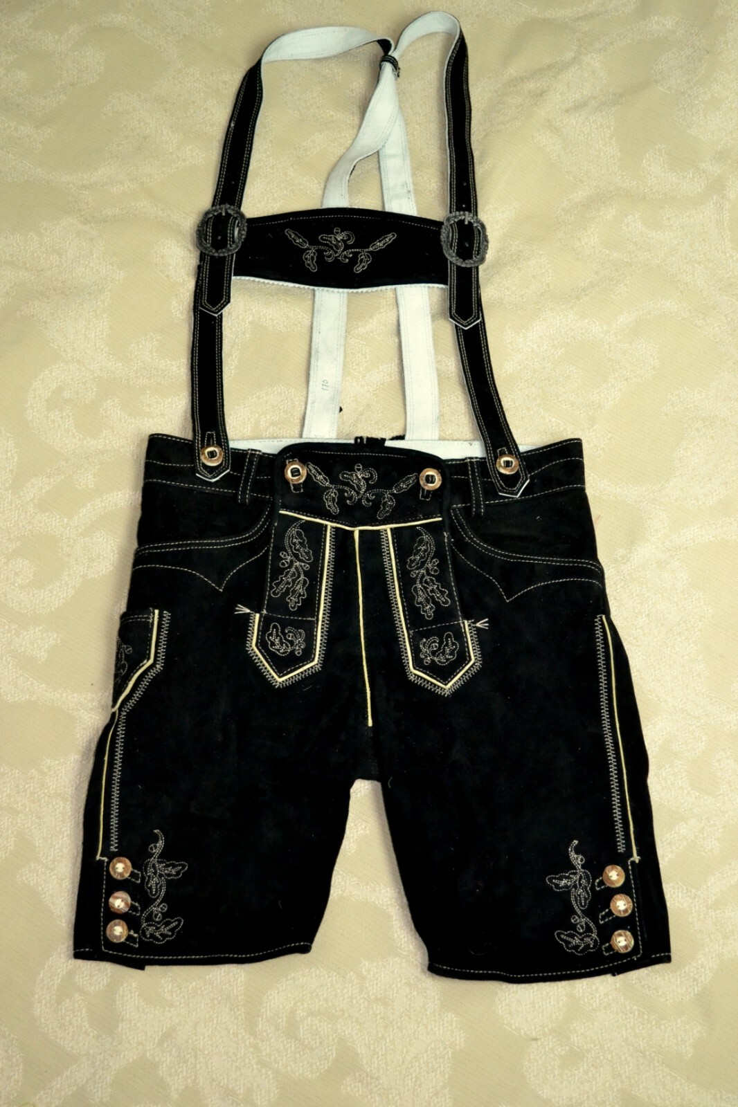 German Trachten Lederhosen Shorts Oktoberfest waist size 30-58 (Euro 48-74)