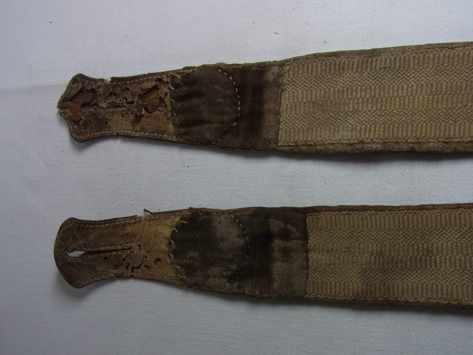 Antique German Handmade a pair of Braces #CK