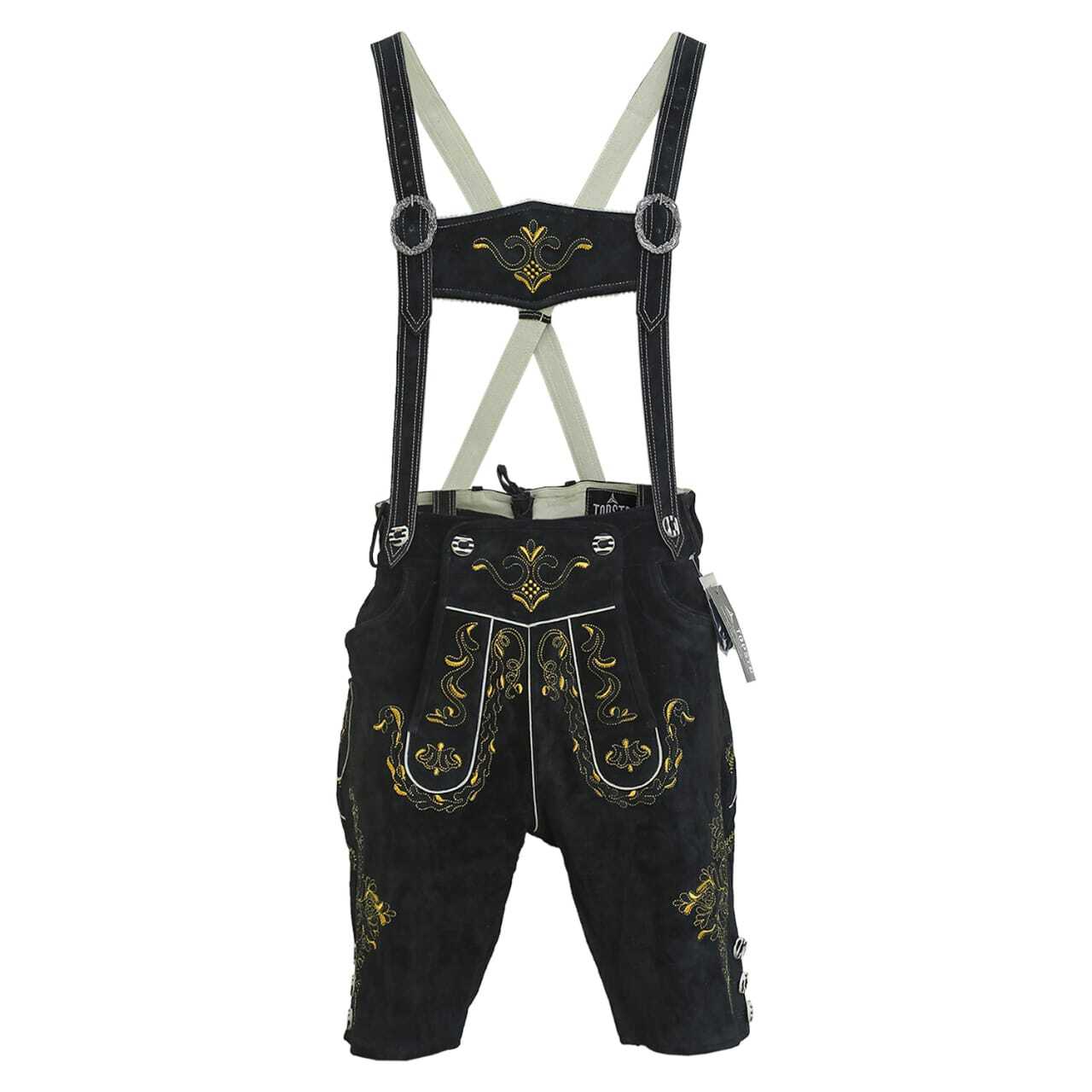 Herren Trachten Lederhosen kurz bavarian Lederhosen mit Hosenträger Gr,46 – 64