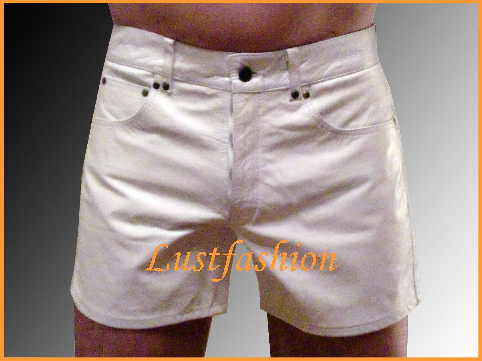Lederhosen short leather shorts shorts leather black red white blue leather short