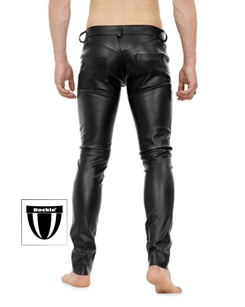 Bockle® 60tis STRETCH Pants Lamb Herren Echtleder Lamm Stertch Lederhose Tube