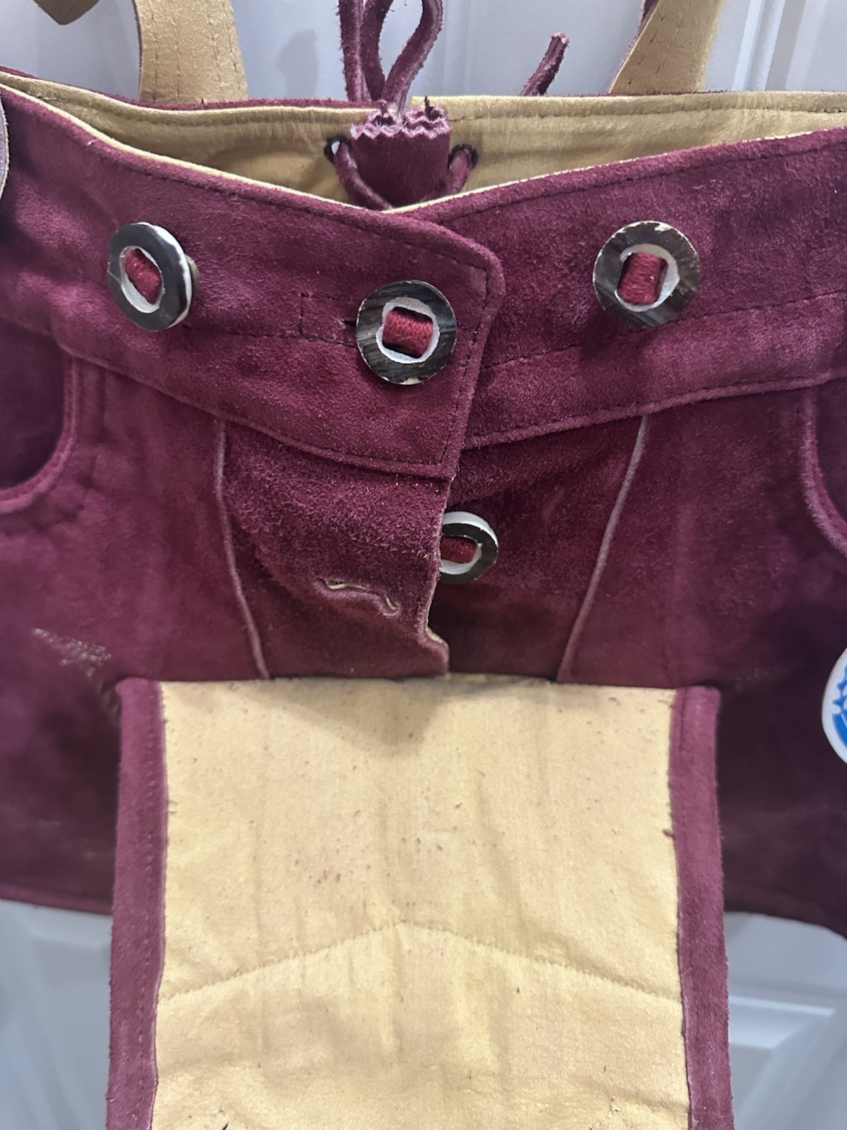 Bavarian Schoneberger Trachten Leather Lederhosen Shorts – Size US 2 New