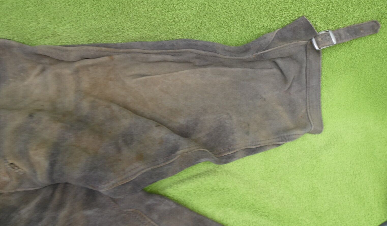 Old ripped traditional Lederhosen Lederhosen No. 96