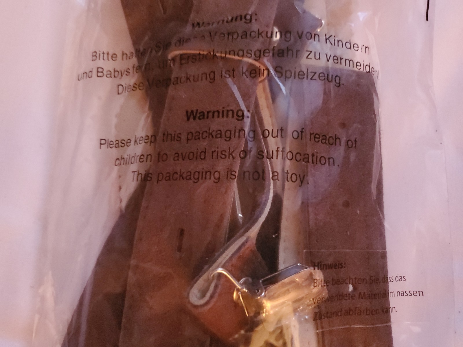 Benediktiner Weissbräu Lederhosen Suspenders German NOS Oktoberfest New Unopened