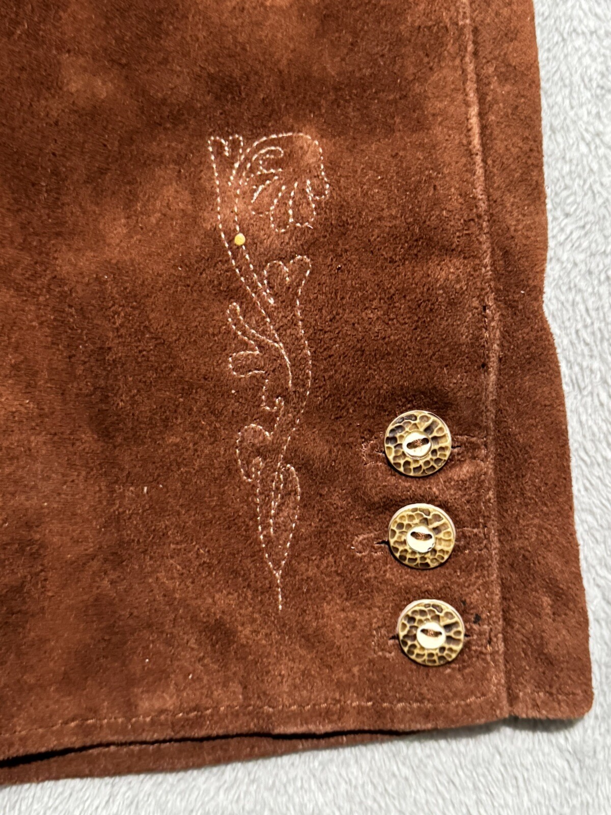 Bavaria Trachten Mens 30 Genuine Leather Light Brown Lederhosen Oktoberfest NWT
